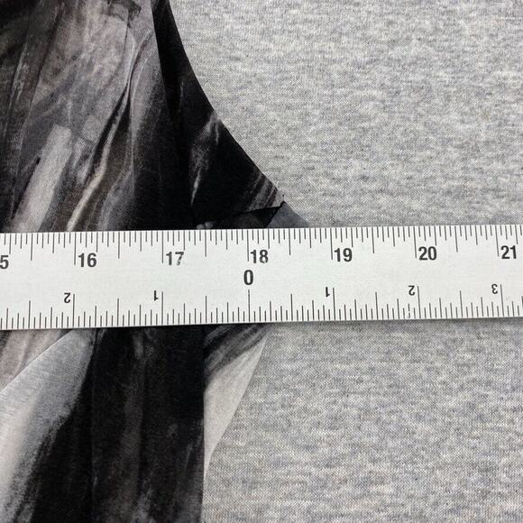 Simply Vera Dress Womens Large Black White Vera Wang Maxi Hi Low Hem Sleeveless - Picture 8 of 11